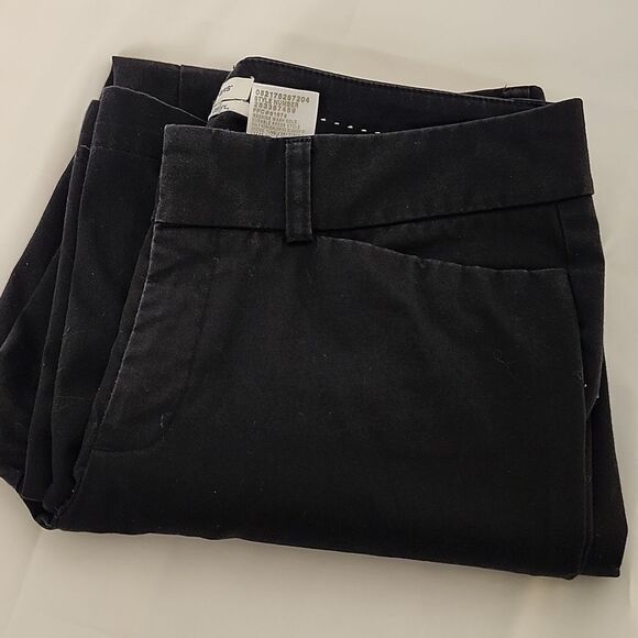 DOCKERS Women's Black Metro Pants Mid Rise Curvy 263357459 6 Short - Picture 4 of 10